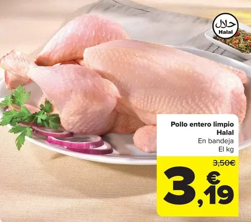 Pollo Entero Limpio