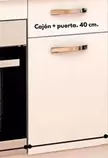 Bajo Cocina 1 Puerta + 1 Cajón - BLANCO 85X40X58CM