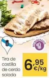 Tira De Costilla De Cerdo Salada