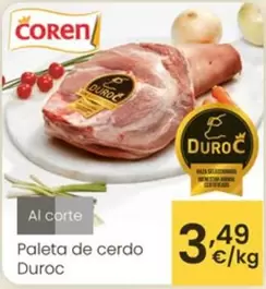 Paleta De Cerdo Duroc