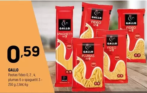 Gallo - Pastas Fideo
