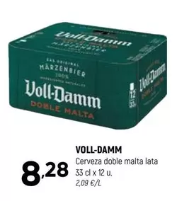 Voll-Damm - Cerveza Doble Malta