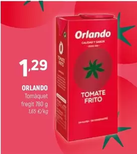 Orlando - Tomaquet Fregit