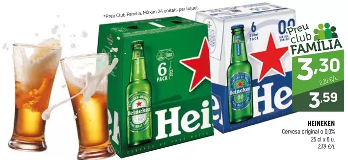 Heineken - Cervesa Original O 0,0%