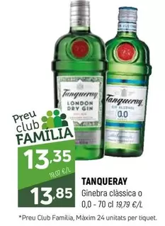Tanqueray - Ginebra Classica O 0,0