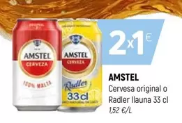 Amstel - Cervesa Original O Radler Llauna