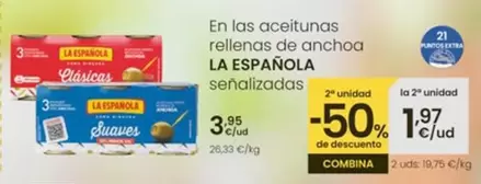 La Española - En Las Aceitunas Rellenas De Anchoa