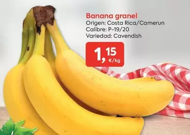 origen - Banana Granel
