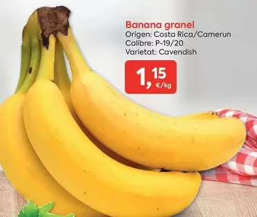 origen - Banana Granel