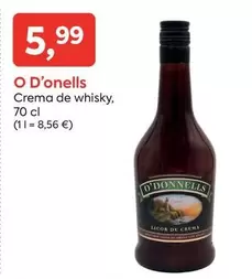 O'Donnells - Crema De Whisky