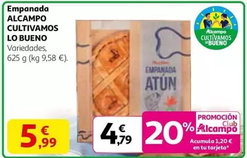 Alcampo - Empanada Cultivamos Lo Bueno