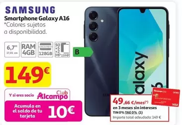 Samsung - Smartphone Galaxy A16