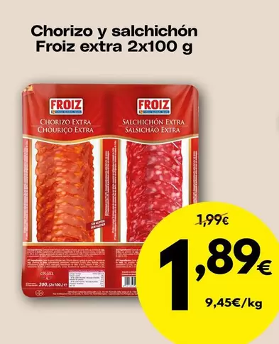 Froiz - Chorizo Y Salchichon