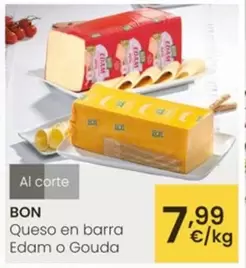 Bon - Queso En Barra Edam O Gouda