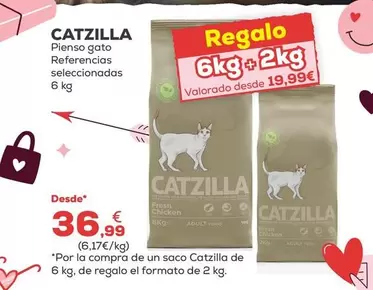 Catzilla - Pienso Gato