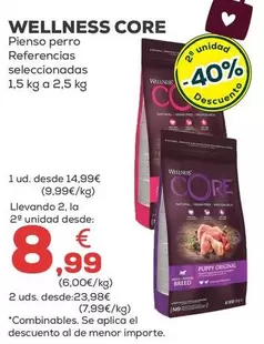 Wellness Core - Pienso Perro