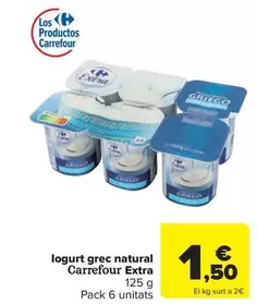 Carrefour - Iogurt Grec Natural