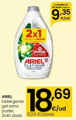 Ariel - Detergente Gel Extra Poder