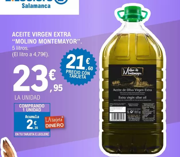 Molino Montemayor - Aceite Virgen Extra