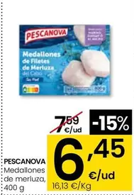 Pescanova - Medallones De Merluza