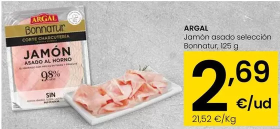 Argal - Jamón Asado Selección Bonnatur