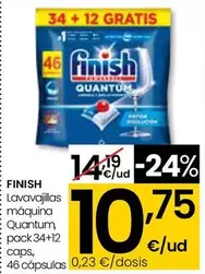 Finish - Lavavajillas Máquina Quantum