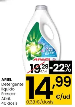 Ariel - Detergente Líquido Frescor Abril