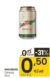 San Miguel - Cerveza