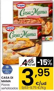 Casa Di Mama - Pizzas 