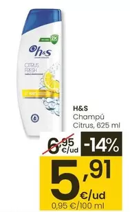 H&s - Champú Citrus