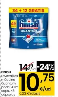 Finish - Lavavajillas Maquina Quantum