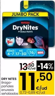 DryNites - Braga-Pañales Enuresis