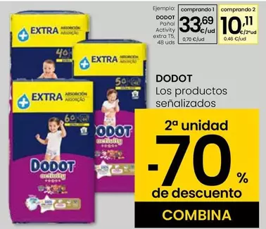 Dodot - Pañal Activity Extra T5