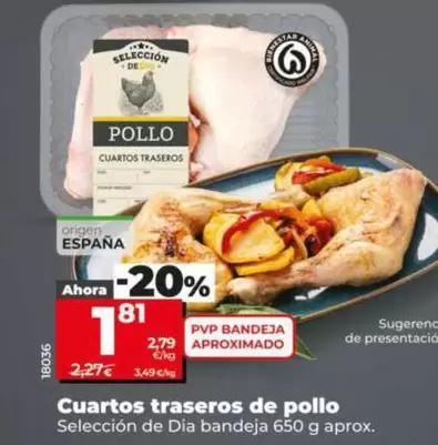 Seleccion De Dia - Cuartos Traseros De Pollo 