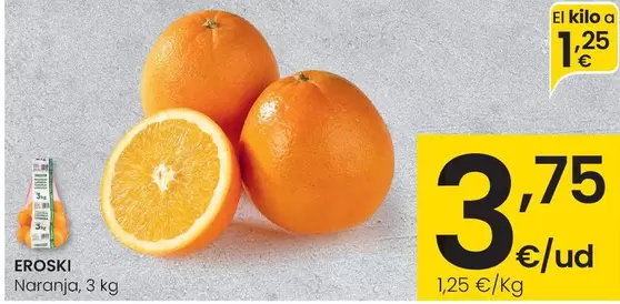 Eroski - Naranja