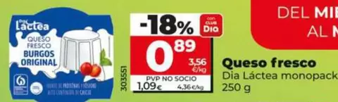 Dia Lactea - Queso Fresco