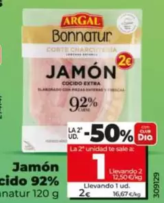 Argal - Jamon Cocido 92%