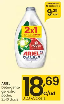 Ariel - Detergente Gel Extra Poder