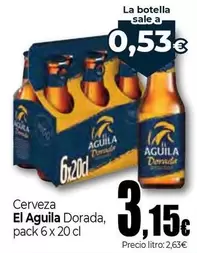 El Aguila - Cerveza Dorada