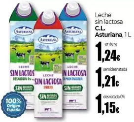 Asturiana - Leche Sin Lactosa