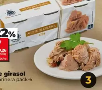 Dia Mari Marinera - Atun En Aceite De Girasol