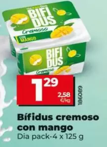 Dia - Bifidus Cremoso Con Mango