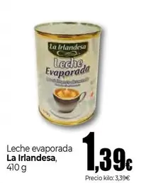 La Irlandesa - Leche Evaporada
