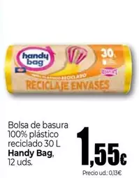 Handy Bag - Bolsa De Basura 100% Plástico Reciclado