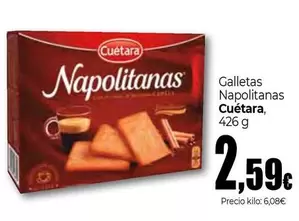 Cuétara - Galletas Napolitanas