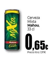 Mahou - Cerveza Mixta