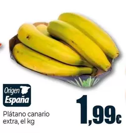 Plátano Canario Extra