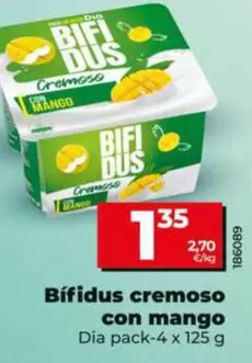 Dia - Bifidus Cremoso Con Mango 