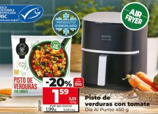 Dia Al Punto - Pisto De Verduras Con Tomate 