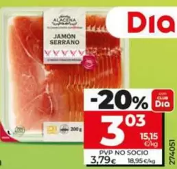 Dia Nuestra Alacena - Jamon Serrano 